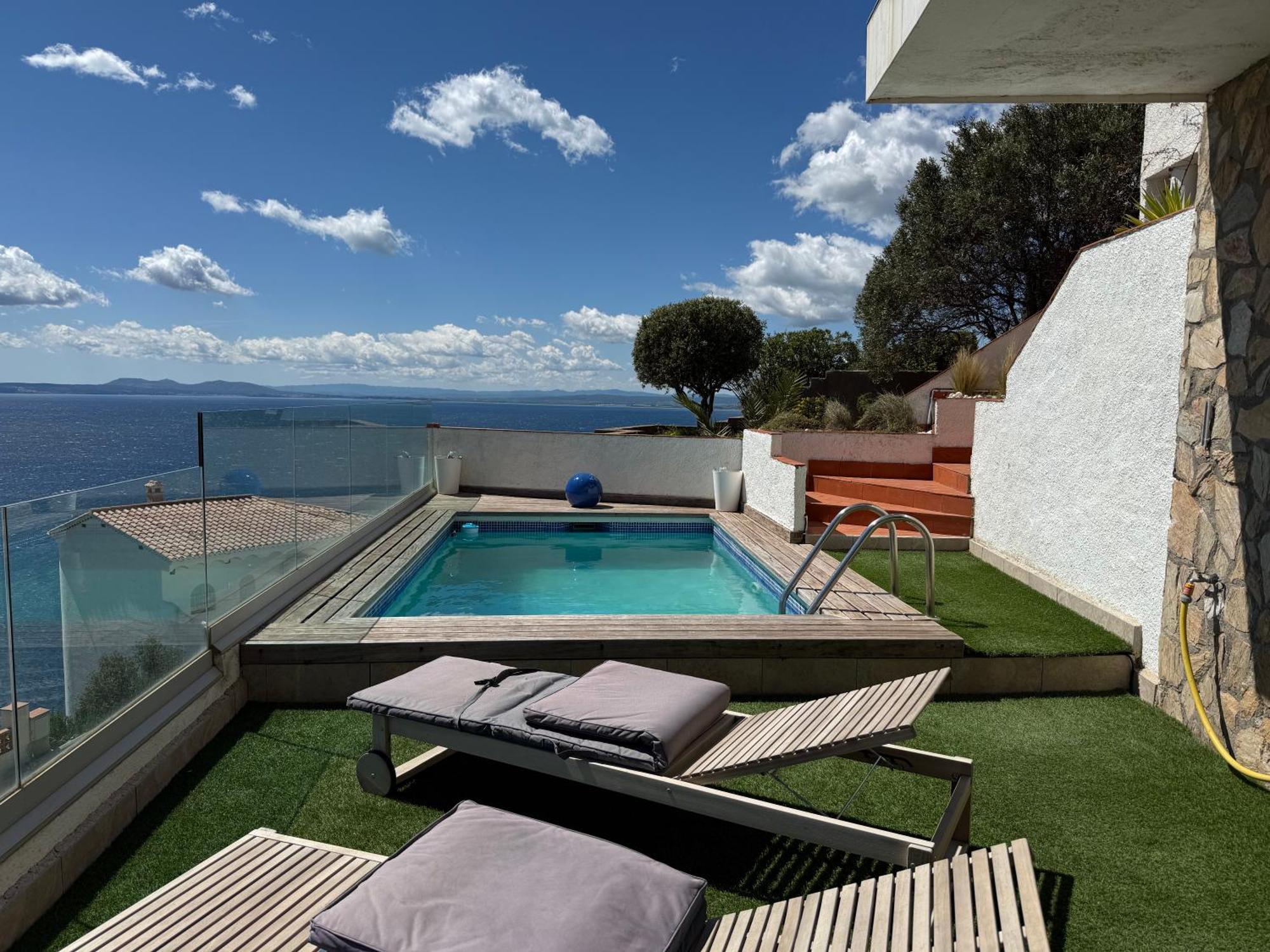 A Canyelles, Piscine Et A Bulles Prives , Vue Panoramique Villa