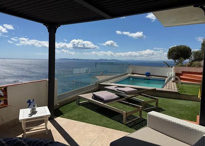 Villa A Canyelles, Piscine Et Spa A Bulles Prives , Vue Panoramique